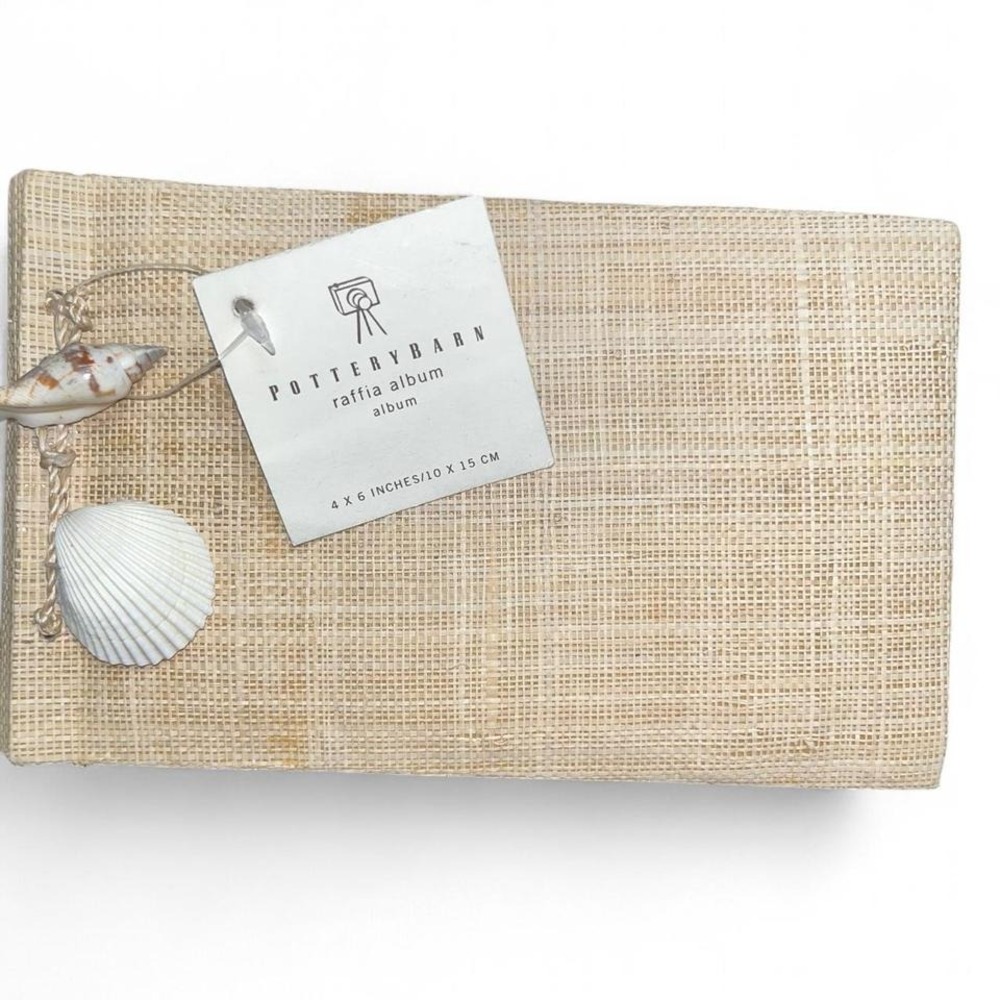 Pottery Barn Photo Album in Tan